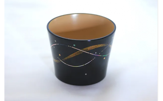 螺鈿猪口(桐箱付)　【07208-0151】