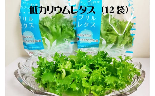 低カリウムレタス（12袋セット）　【07208-0090】
