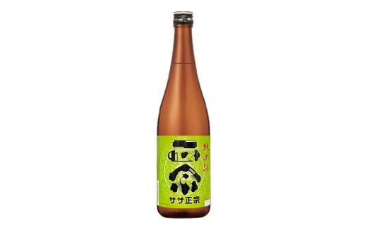 日本酒　笹正宗　純米酒　720ｍｌ　ギフト　お土産　会津　喜多方【07208-0219】