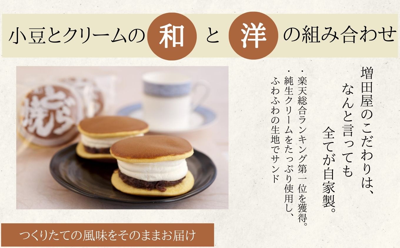 純生クリームどら焼き5個入り どら焼き 生クリームどら焼き 生クリーム 和菓子 お茶菓子 冷凍 小分け スイーツ 和スイーツ お茶菓子 おすすめ お中元 お歳暮 ギフト 二本松市 ふくしま 福島県 送料無料【有限会社増田屋】