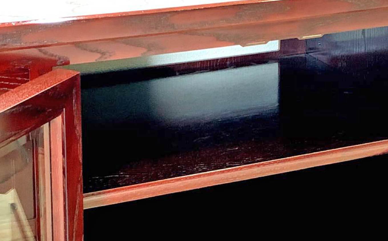 40民芸テレビボード 《創業明治2年 田中家具 謹製》 家具 伝統 暮らし インテリア 人気 ランキング おすすめ ギフト 故郷 ふるさと 納税 福島 ふくしま 二本松市 送料無料【田中家具】