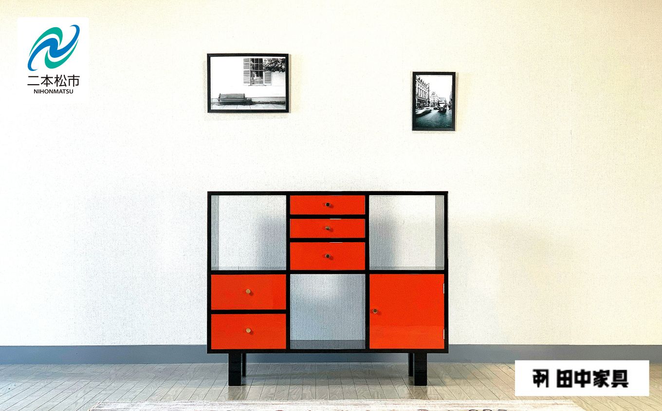 〈創業明治2年、田中家具謹製〉二本松伝統家具 シェルフIchimatsu 2×3 インテリア おしゃれ シェルフ 棚 家具 日用品 キャビネット ラック おすすめ お中元 お歳暮 ギフト 二本松市 ふくしま 福島県 送料無料【田中家具】