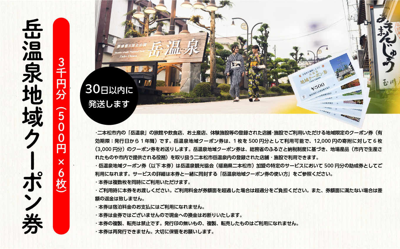 岳温泉地域クーポン券 温泉 岳温泉 旅行 旅 チケット プレゼント 買い物 観光 クーポン ギフト おすすめ お中元 お歳暮 ギフト 二本松市 ふくしま 福島県 送料無料【一般社団法人岳温泉観光協会】