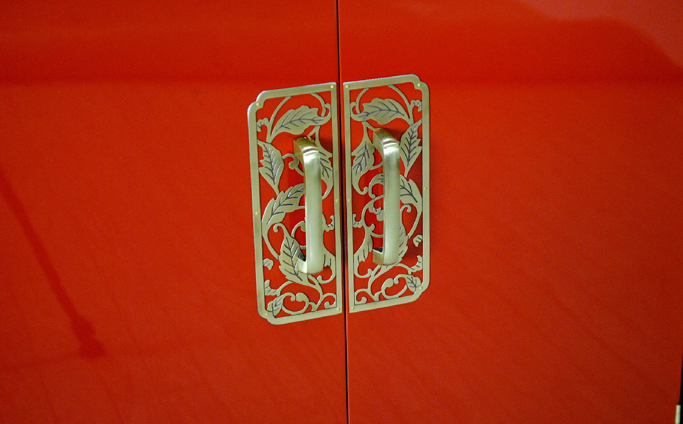 45朱塗リビングボード 朱と黒 UV漆 《創業明治2年 田中家具 謹製》 家具 伝統 暮らし インテリア 人気 ランキング おすすめ ギフト 故郷 ふるさと 納税 福島 ふくしま 二本松市 送料無料【田中家具】