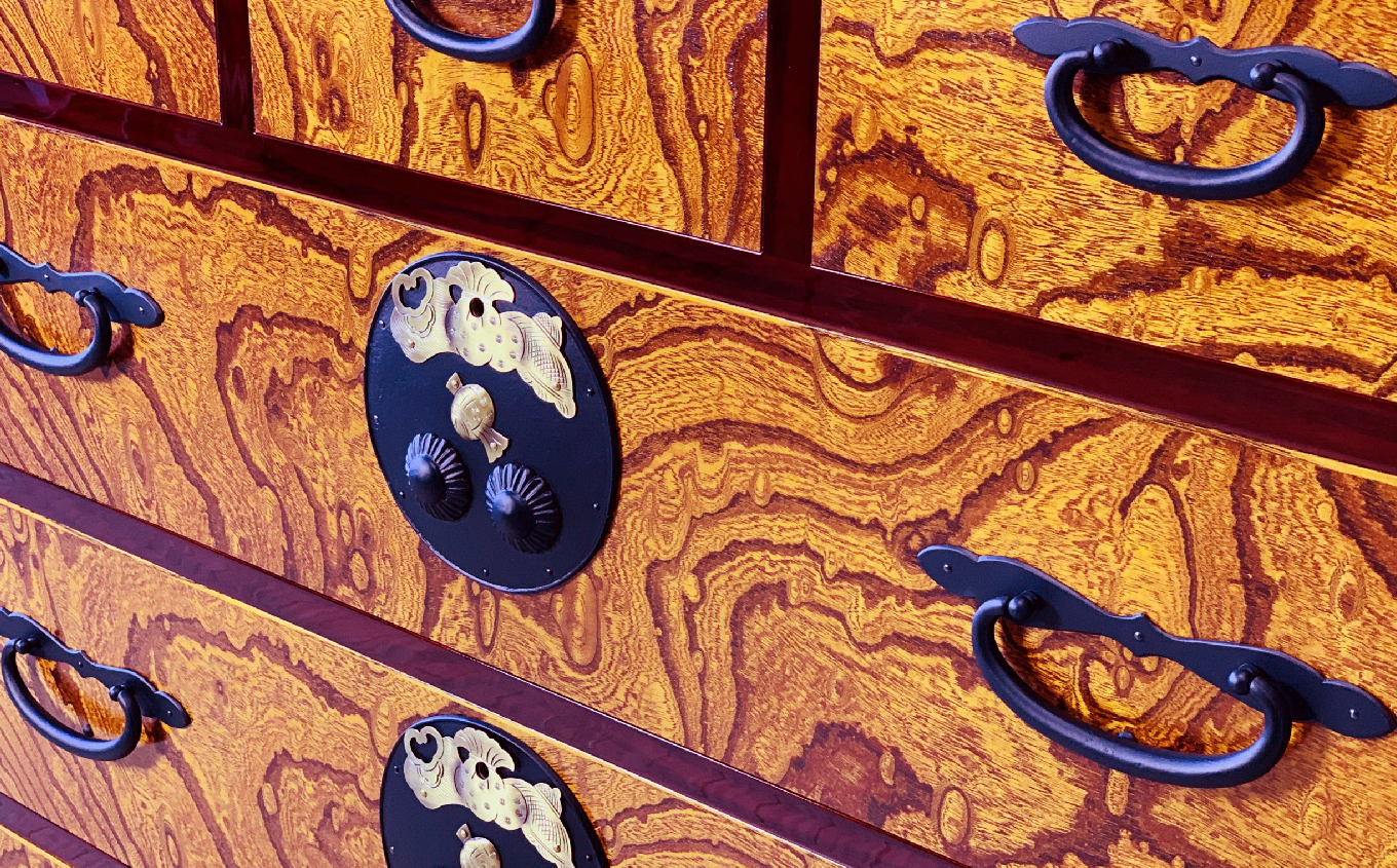 30伝統箪笥 三の三 〈創業明治2年、田中家具謹製〉二本松伝統家具 人気 ランキング おすすめ ギフト 故郷 ふるさと 納税 福島 ふくしま 二本松市 送料無【田中家具】