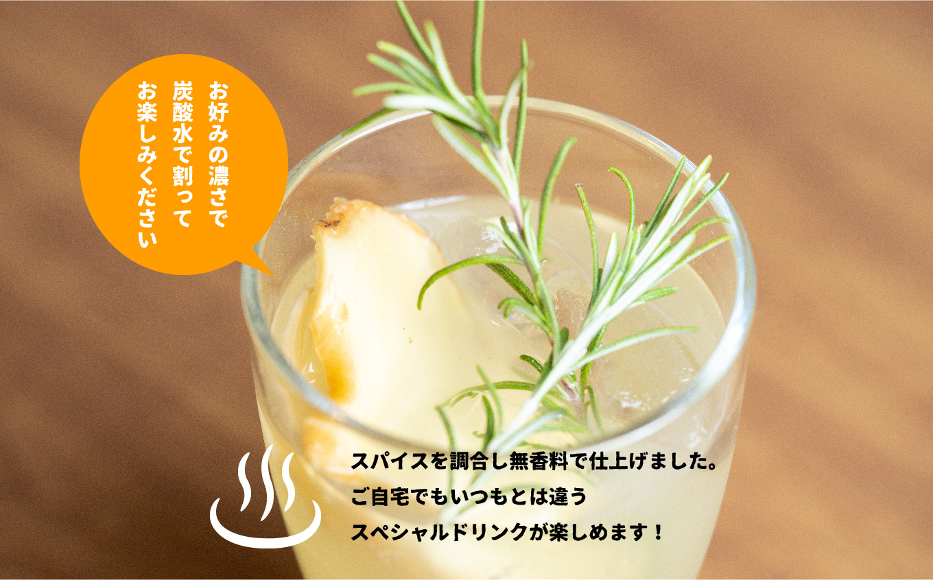 温泉クラフトジンジャーシロップセット ドリンク 炭酸 クラフト シロップ プレゼント 人気 ランキング おすすめ ギフト 故郷 ふるさと 納税 福島 ふくしま 二本松市 送料無料【株式会社佐藤物産】