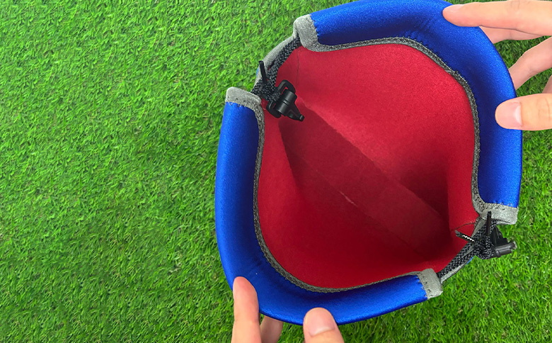 【G01】ヘッドカバー　ロイヤルブルー（アイアン用）【55074】