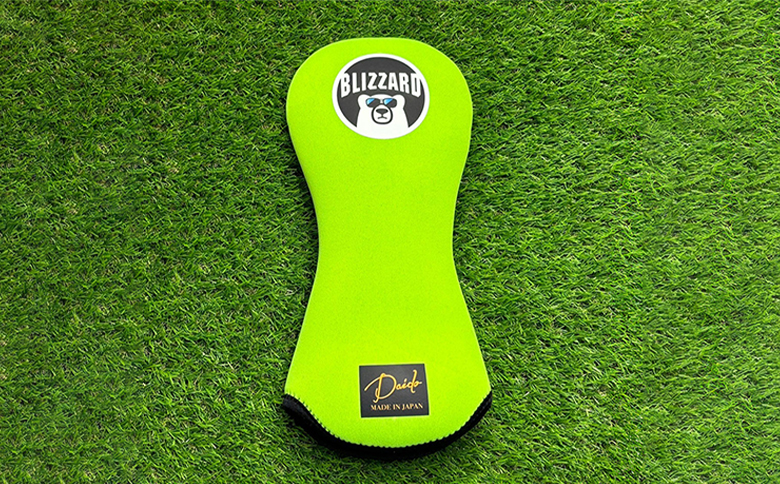 【G02-DR-NM】ヘッドカバー　ライトグリーン（ドライバー用）ネームプリント付き（3文字まで）【55092】