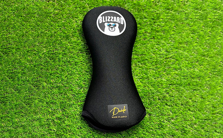 【G02-DR-NM】ヘッドカバー　ブラック（ドライバー用）ネームプリント付き（3文字まで）【55093】