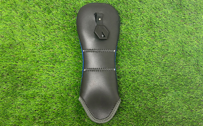 【G02-FW-NM】ヘッドカバー　ロイヤルブルー（フェアウェイウッド用）ネームプリント付き（3文字まで）【55098】