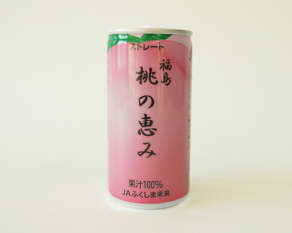 No.150 「福島桃の恵み」40本　果汁100％ジュース