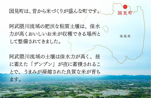 【令和7年産】【全3回定期便】米　 国見町産　天のつぶ 10kg（5kg×2袋）　 3回定期便 ※沖縄・離島への配送不可 ※2025年10月中旬～2026年2月頃に順次発送予定