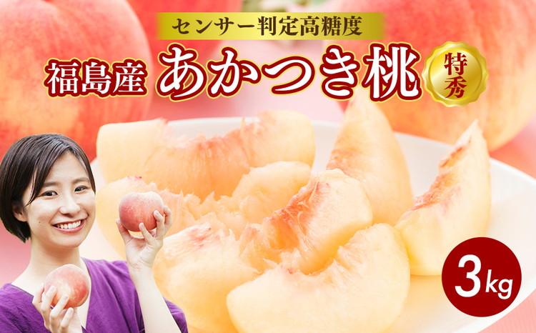 透過式光センサーあかつき桃 特秀3kg相当 9玉～11玉＜ ふくしま未来農業協同組合 ＞ | ふくしま 桃 福島 もも 国見 モモ ※2026年7月中旬～8月上旬頃に順次発送予定 ※沖縄・離島への配送不可