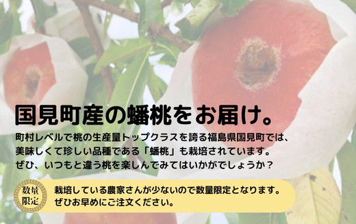 ◆2025年夏発送◆＜ 蟠桃・約2kg ＞※離島への配送不可 ※2025年7月下旬～8月中旬頃に順次発送予定