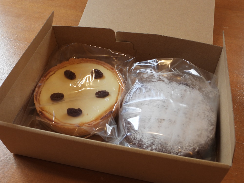 人気ケーキセット「会津山塩がとー塩っこら」＋「ラムレーズンチーズケーキ」KBC004