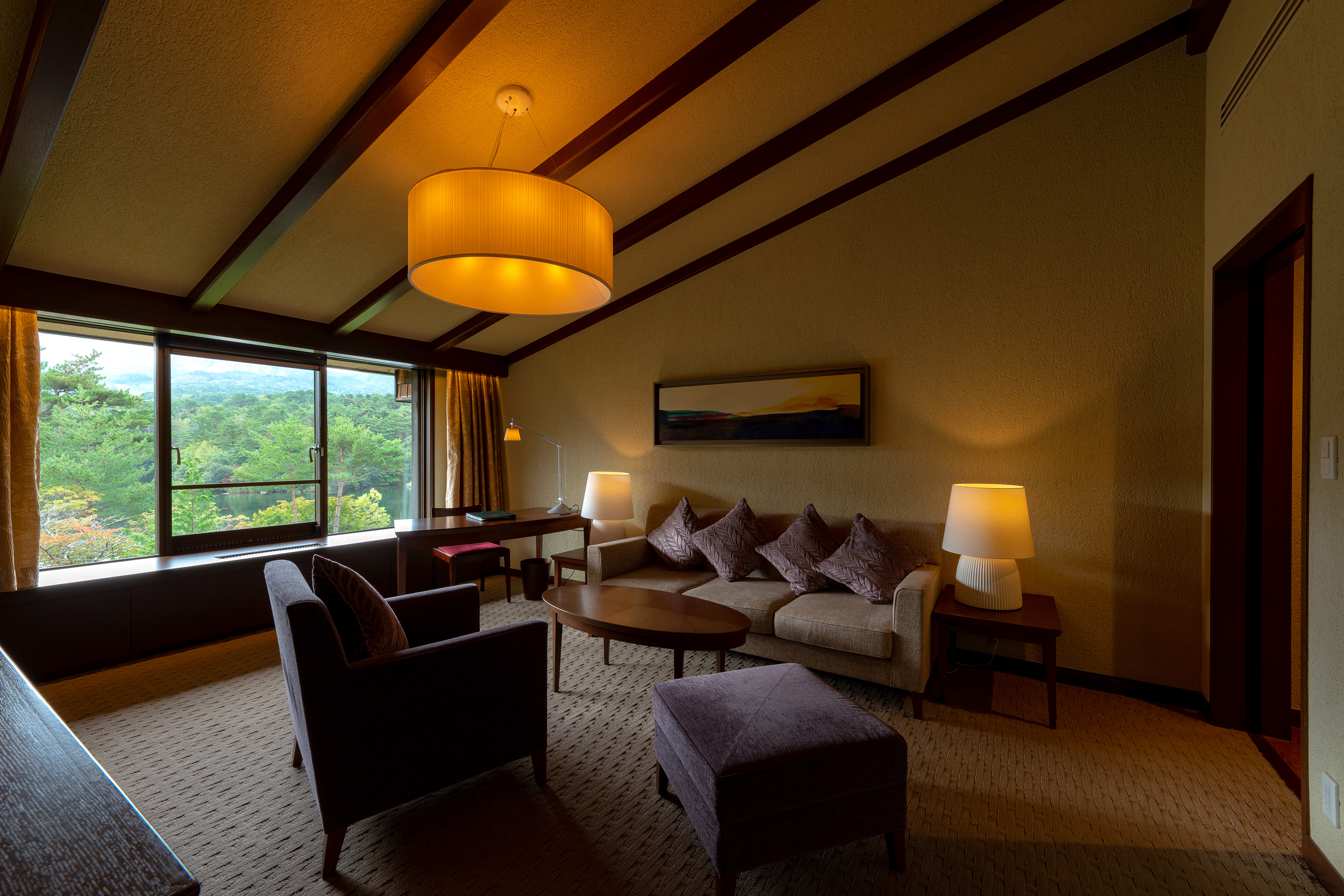 〈ふるさと納税限定プラン〉【裏磐梯高原ホテル】スイートルーム1泊2食付きペアご宿泊券 KBD001