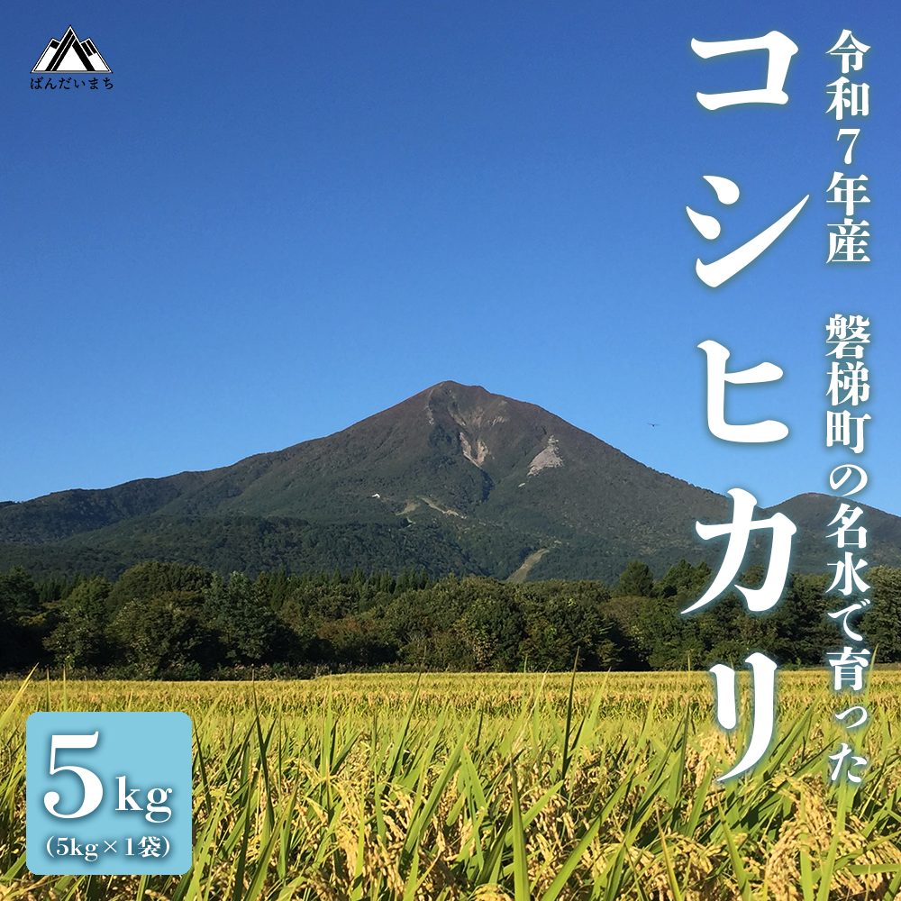  磐梯の名水で育った磐梯町特産品セット【コシヒカリ5kg（令和７年産）、はちみつ250ｇ（百花蜜）】