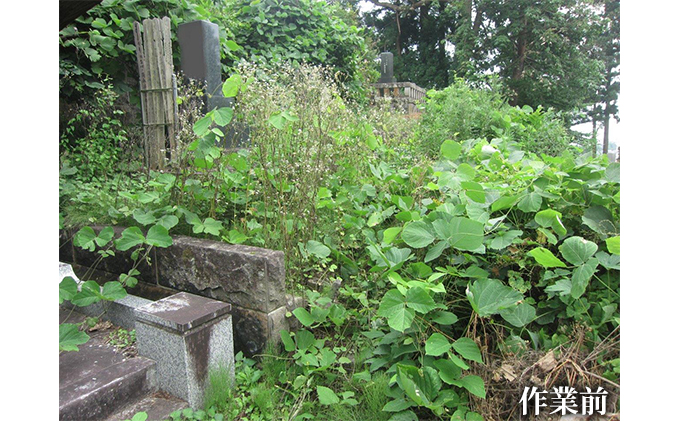 お墓参り・お掃除代行ベーシックプラン