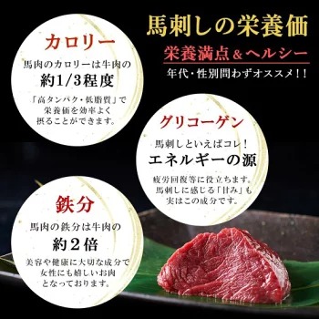【定期便3ヶ月】国産 馬刺し ロース 3人前（約200g）大久保商店（自家製にんにく辛子味噌付き）冷蔵発送 ｜ ばさし 馬 馬刺し 馬肉 本格 自家製 味噌 ※沖縄・離島への配送不可