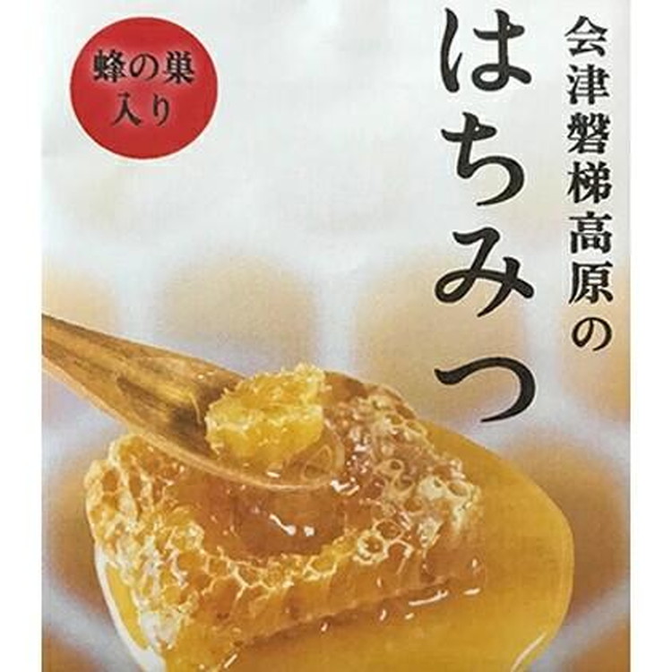 会津磐梯高原のはちみつ (蜂の巣入り)　蜂蜜・はちみつ・ハチミツ・蜂の巣入り・240g