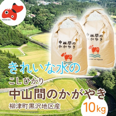 【R8年産先行】 福島 柳津町 黒沢地区産こしひかり 中山間のかがやき 10kg 〈11月発送開始〉【1535164】