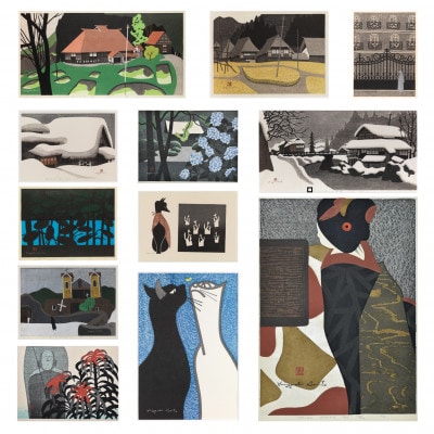 【数量限定】斎藤清とともにめぐる1年。2026年カレンダー【壁掛け12枚つづり】【1688663】