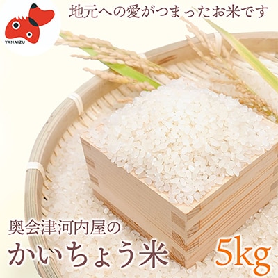 【令和6年産】食味値80以上!会津・柳津産コシヒカリ「かいちょう米」5kg(2kg、3kgセット)【1467323】