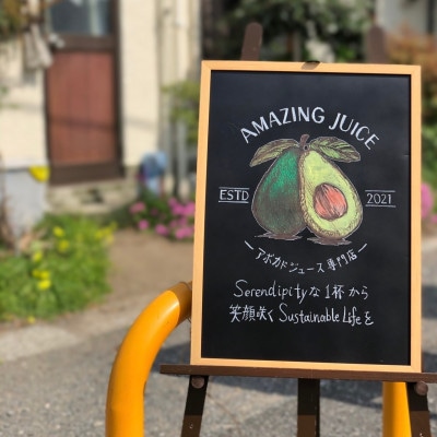 アボカドジェラート4個入BOX【配送不可地域：離島・沖縄県】【1581405】