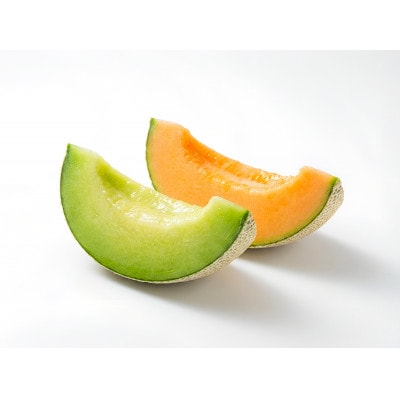 KOTARO-BRAND イバラキング&クインシーメロンセット4L(各1玉)【配送不可地域：離島・沖縄県】【1723726】