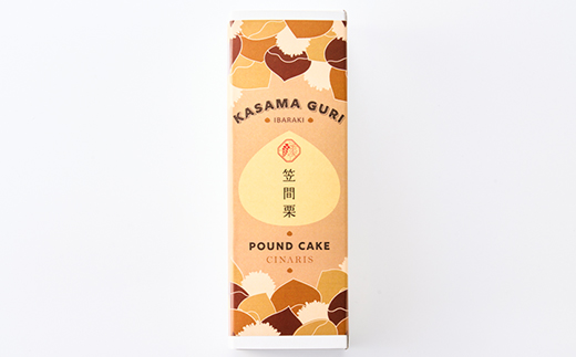 パウンドケーキ　笠間モンブラン　1本【配送不可地域：離島・沖縄県】【1596279】