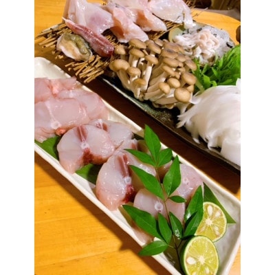 【河内河豚】トラフグてっちり錦ふぐぽんすセット【配送不可地域：離島・沖縄県】【1619561】