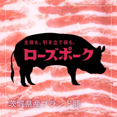 ローズポークロース切身 約1kg(200g×5枚)【配送不可地域：離島・沖縄県】【1458547】