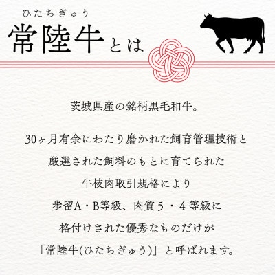 常陸牛ロースステーキ 約600g(200g×3枚)【配送不可地域：離島・沖縄県】【1458538】
