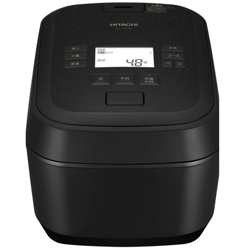 【圧力&スチームIHタイプ　ふっくら御膳】（5.5合）RZ-Z100JM(K)【HITACHI 日立 家電 茨城県 日立市】