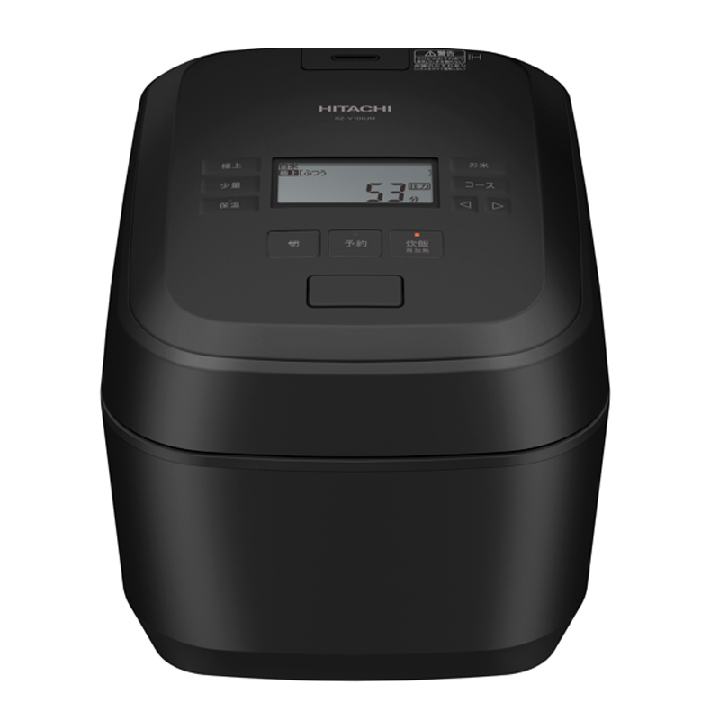 【圧力&スチームIHタイプ　ふっくら御膳】炊飯器（5.5合）RZ-V100JM(K)【 HITACHI 日立 家電 茨城県 日立市 】