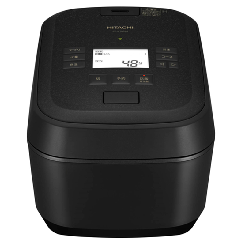 【圧力&スチームIHタイプ　ふっくら御膳】（5.5合）RZ-W100JM(K)【HITACHI 日立 家電 茨城県 日立市】