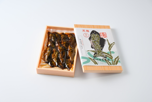 古河名物 鮒甘露煮 （420ｇ）～味一筋真心こめて～ | 鮒の甘露煮 鮒 フナ ふな 甘い 甘露煮 かんろに カンロニ ご飯のお供 贈答 ギフト 茨城県 古河市 百年フード _BC11