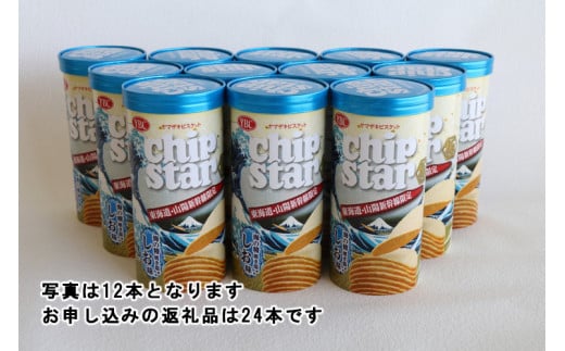 チップスター極　東海道・山陽新幹線限定 海の精焼き塩使用しお味　24本セット ※着日指定不可 | 菓子 お菓子 ポテトチップス おかし おやつ おつまみ つまみ スナック スナック菓子 ポテチ チップス チップスター YBC スイーツ ご家庭用 手土産 ギフト 贈答 贈り物 プレゼント お中元 お歳暮 夏休み 冬休み 茨城県 古河市 地域限定 送料無料 _FA02