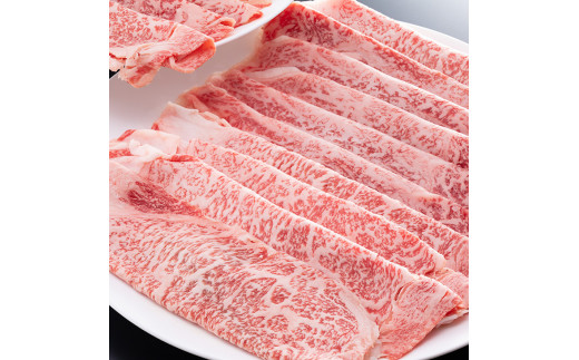 古河市で育った常陸牛！霜降（ロース）すきやき用800g | 肉 牛肉 800グラム 国産 茨城県 ブランド 冷凍 すきやき すき焼き しゃぶしゃぶ バラ 霜降り 霜降 高級 贅沢 ギフト 贈答 贈答用 プレゼント 送料無料 _AO06 ※離島への配送不可