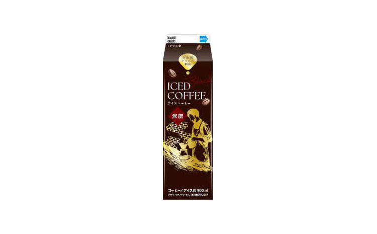 【定期便3カ月】アイスコーヒー無糖×6本 | 珈琲 コーヒー アイス ドリンク 紙パック 手軽 飲みやすい 便利 おいしい 美味しい 茨城県 古河市 _DT17
