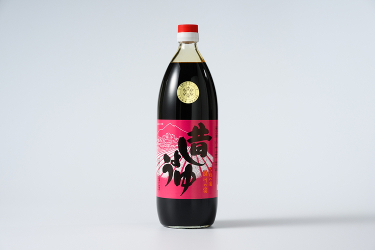 大橋醤油店 昔しょうゆ 1L 2本セット｜醤油 ショウユ しょう油 調味料 昔ながら 木桶 熟成 芳醇 ふくよか 贈答 プレゼント ギフト 贈り物 お祝 ご褒美 記念品_AH02