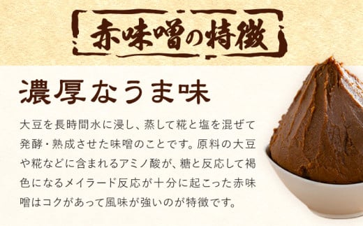 田中糀店の 無添加味噌 赤味噌 3kg 《90日以内に出荷予定(土日祝除く)》 茨城県 結城市 米農家 農業 自家製 糀 国産大豆 塩 人気 手作り 健康 セット