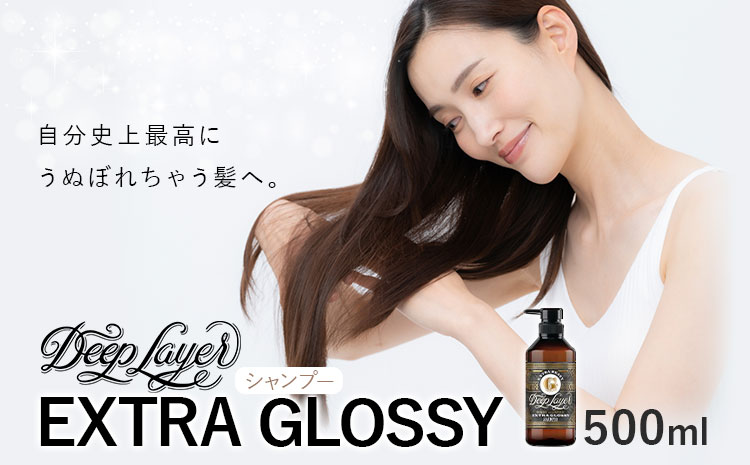 シャンプー ディープレイヤー EXTRA GROSSY 500ml《30日以内に出荷予定(土日祝除く)》茨城県 結城市 化粧品 ヘアケア シャンプー 日用品 美容 ヘア【配送不可地域あり】