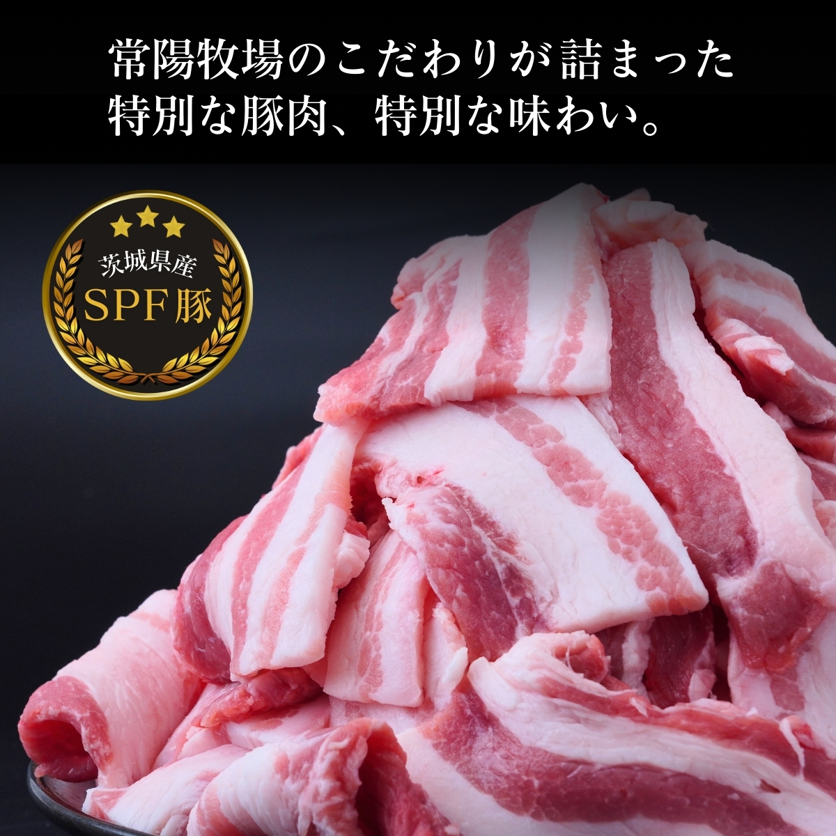 茨城県産のお米を食べて育った常陽さん家の美味豚(SPF豚) 豚バラ 焼肉用 2kg | 国産 バラ バラ肉 ロース 豚 SPF SPF豚 豚肉 焼肉 バーベキュー しゃぶしゃぶ 肉 にく 肉類 ポーク こだわり やわらか お米育ち 安心 安全 人気 お取り寄せグルメ お取り寄せ グルメ おすすめ 茨城県 龍ケ崎市 豚丼 照り焼き