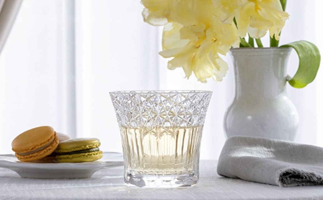 江戸切子 ロックグラス＜夢色＞カガミクリスタル T782-3020 |  江戸切子 クリスタルガラス ロックグラス ロック ウイスキー 焼酎 グラス  キレイ 上品 お祝い プレゼント 記念日 日本土産 伝統 日本製 プレゼント 贈り物 卒業祝い 就職祝い 記念品 贈答品 父の日 母の日 茨城県 龍ケ崎市