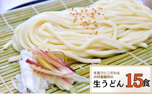 龍ケ崎名物 手造りの生うどん[(麺150g×3食・つゆ1パック)×5袋] | うどん ウドン 生麺 生うどん 麺 麺類 惣菜 和食 おかず 簡単 料理 グルメ お取り寄せ お取り寄せグルメ 名物 つゆ付き 手作り もっちり 中太麺 人気 手軽 茨城県 龍ケ崎市