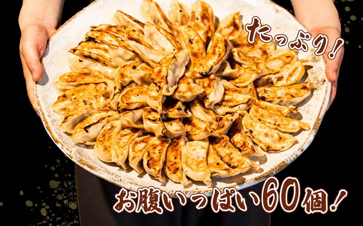 ローズポーク餃子 たっぷり 60個 ( 冷凍 30個 × 2袋)【 茨城県産  ローズポーク 豚肉 キャベツ 北海道産小麦 春よ来 使用 もちもち ぷりぷり 皮 ギョウザ ギョーザ チャオズ 中華 餃子人気 飲茶 】 