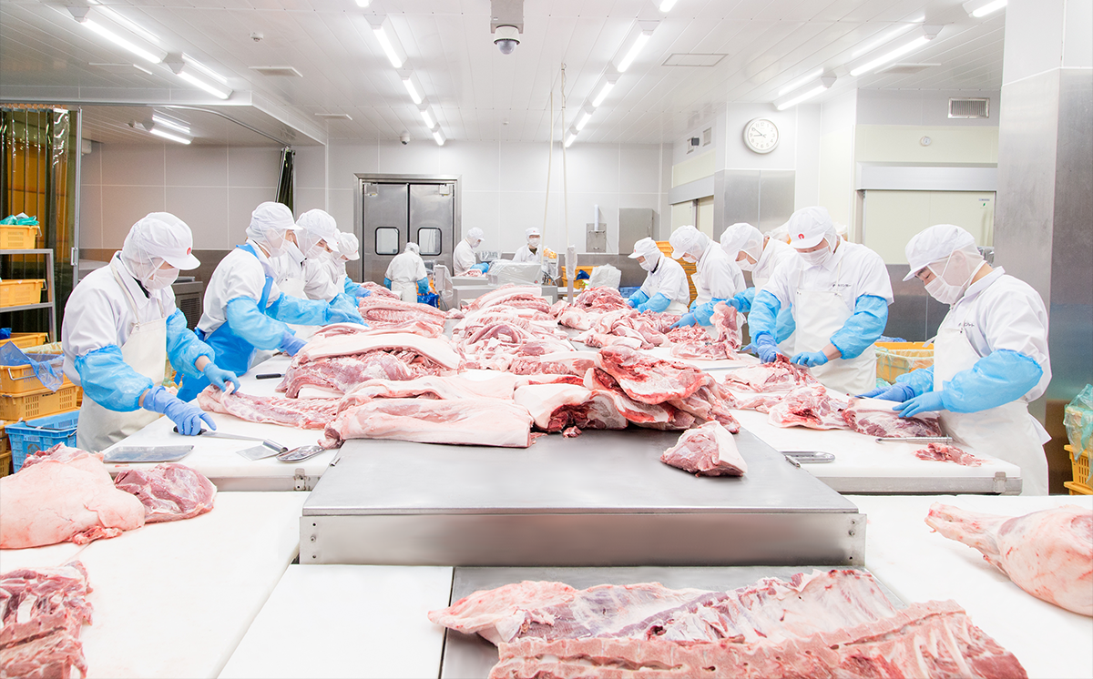 国産豚肉バラスライス 1kg (250g×4パック/小分け真空包装) 【下妻工場直送】【 豚肉 バラスライス パック 小分け 便利 国産 料理 ポーク ぶたにく 国産豚 人気 ランキング マルリン 】