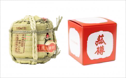 紫煌（しおう）豆樽 純米酒 火入 300ml × 2個【 日本酒  火入 ポピー 花酵母 お酒 地酒 天然酵母 ひたち錦 淡麗 筑波山水系 酒 ギフト 食中酒 贈答 来福 来福酒造 】