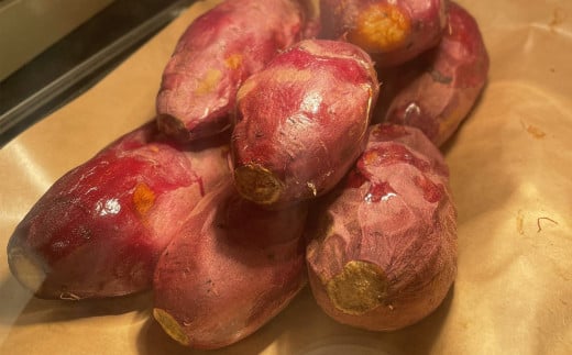 茨城県産 冷やし 焼き芋 約1.1kg ( 約380g × 3パック ) 【焼き芋 冷やし焼き芋 芋 スイーツ さつまいも シルクスイート 紅はるか おまかせ】